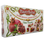 Hazerbaba Turkish Delight Pomegranate with Pistachio 454gr