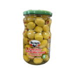 Ikram Green Olives Stuffed with Pepper 400gr