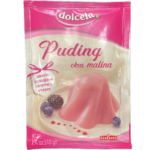 Dolcela Pudding with Raspberry 40gr