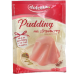Dolcela Pudding with Strawberry 40gr