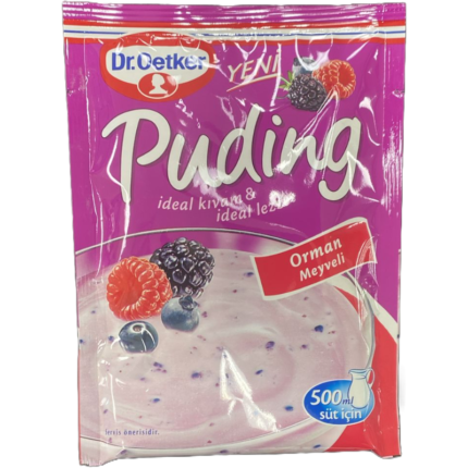 Dr. Oetker Pudding with Forest Fruits 81gr