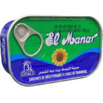 El Manar Mediterranean Sardines in Vegetable Oil 125gr
