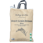 Heritage Gardens Short Grain Brown Rice 908gr