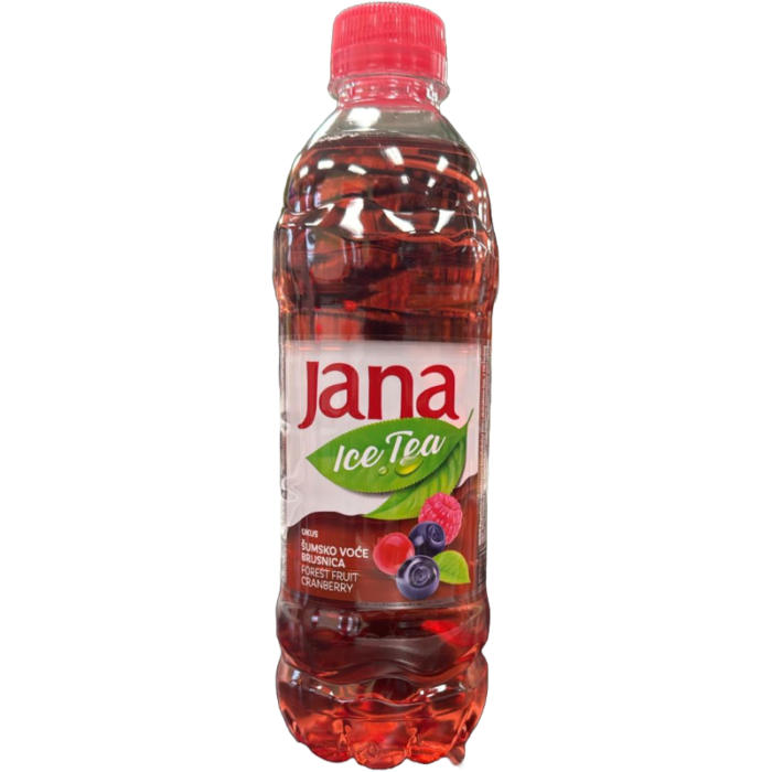 Jana Ice Tea Forest Fruit Cranberry Sumsko Voce Brusnica 500ml