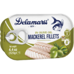 Delamaris Mackerel Fillets in Extra Virgin Olive Oil 125gr