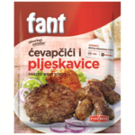 Fant Cevapcici i Pljeskavice Minced Meat Sticks 40gr