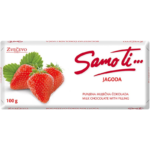 Samo Ti Jagoda Strawberry Chocolate 100gr