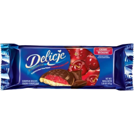 Delicje Biscuit Cherry 147gr