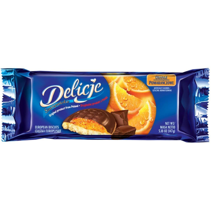 Delicje Biscuit Orange 147gr