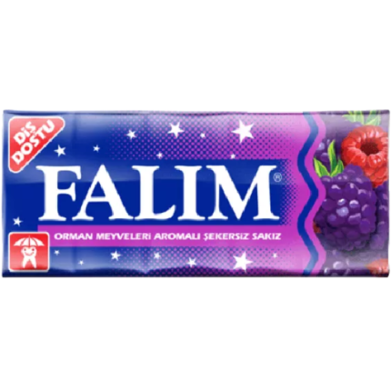 Falim Forest Fruit Flavored Gum 7gr