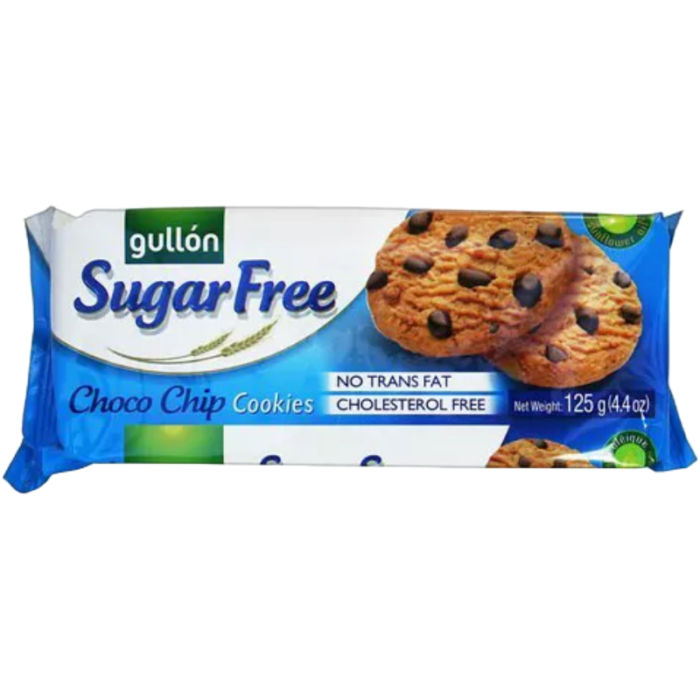 Gullon Sugar Free Choco Chip Cookie 125gr