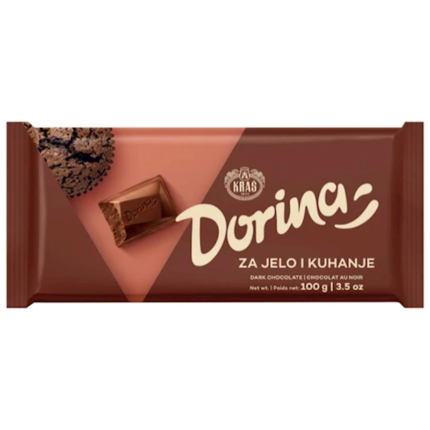 Kras Dorina Dark Cooking Chocolate 100gr