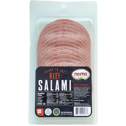 Nema Sliced Nema Beef Salami 4oz(113gr)