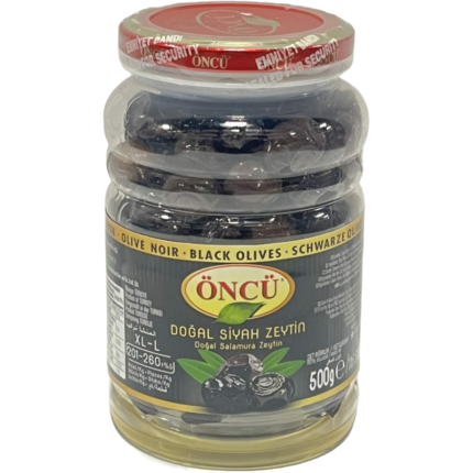 Oncu Black Olives XL-L 500gr