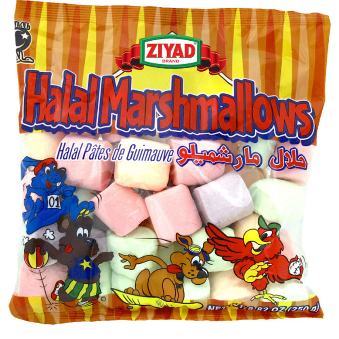 Ziyad Halal Fruit Flavored Marshmallows 250gr