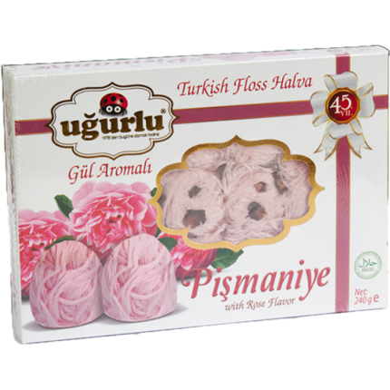 Ugurlu Pismaniye with Rose 240gr