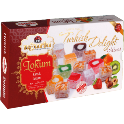 Ugurlu Turkish Delight Assorted 350gr